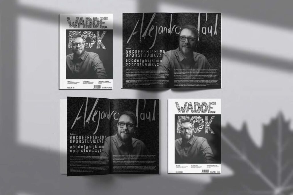 WaddeFok Magazine Design